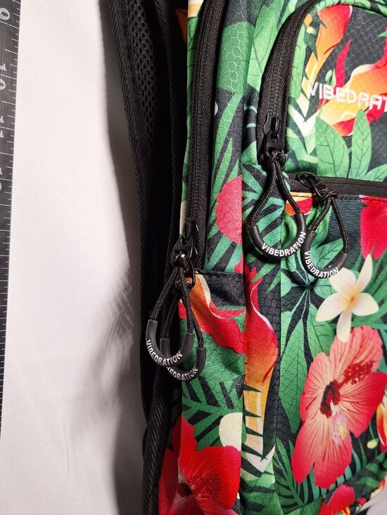 Vibedration Hydration Backpack w/o bladder - Tropical - Used main image 5